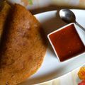santoshbangar's cooksnap of when they made Sambhar Dosa.