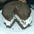 Alicia's cooksnap of when they made Oreo Cookie Birthday Cake.