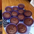 El cooksnap de Rocio Vachet cuando hizo Cupcakes húmedos de chocolate.