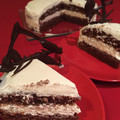 El cooksnap de Mariate cuando hizo Chocolate & Baileys layer cake.