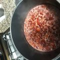 El cooksnap de rosana_can3 cuando hizo Mermelada de frutillas con semillas de chía..🍓.