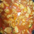 El cooksnap de Paco de la Torre cuando hizo Cerdo agridulce.