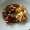 El cooksnap de Guille cuando hizo Ternera en salsa al estilo de mi madre.