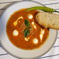 Cooksnap-ul lui Aurora Bîlea atunci când a preparat Supă cremă de roșii.
