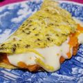 El cooksnap de Valeria Banegas cuando hizo Omelette.