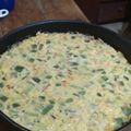 El cooksnap de Graciela Viojo cuando hizo Fainá de zapallitos.