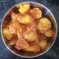 Urvi Tank's cooksnap of when they made બટેટા નું ગ્રેવી વાળુ શાક (Potato Gravy Sabji Recipe In Gujarati).