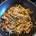 El cooksnap de xaviermartinez@audensfood.com cuando hizo Fideos soba con carne y verduras.