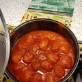 El cooksnap de Rocio Castañeda cuando hizo Albóndigas en salsa de almendras.
