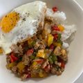 okchisako's cooksnap of when they made 本格タイ料理☆ガパオライス.
