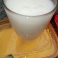 Asma Faryal Khan's cooksnap of when they made Meethi Lassi.