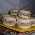 El cooksnap de Norali cuando hizo Alfajores de Maicena.