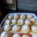 El cooksnap de Gloria Emma cuando hizo Choux o profiteroles caramelizados.