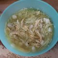 El cooksnap de Evelyn Laris laris cuando hizo Pozole verde de pollo mexicano.