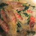 肥貓宅生活 的 [快手版]新加坡鮮蝦🦐蔬菜🍄叻沙鍋 cooksnap