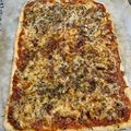 El cooksnap de Sara Amate cuando hizo Masa para pizza con harina de arroz refinada- sin gluten.
