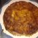 El cooksnap de Agustina Bono cuando hizo Torta de manzana invertida .