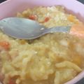 El cooksnap de Carla Marina Marenco cuando hizo Risotto de arroz y salchichas rápido.