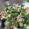 El cooksnap de Claudia Kantorek cuando hizo Ensalada griega de garbanzos.