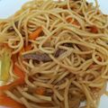 El cooksnap de Angie Perálvarez Fernández cuando hizo Fideos Chinos con ternera y verdura.