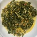 Cooksnap dari Lia Flame untuk resep Daun singkong teri Medan
