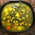 El cooksnap de Yolanda cuando hizo Garbanzos con espinacas.