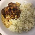 Gicus29 Cooksnap-ja, amikor elkészítette a(z) Mustáros-fokhagymás tejfölben sült csirkecomb 🍗(Gluténmentes) receptet.