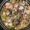 El cooksnap de soledad sierra ortega cuando hizo Almejas a la marinera.