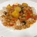 Cooksnap de Manuel Tiago Pereira quando cozinhou Curry de grão-de-bico Indiano vegano.