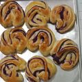 Cooksnap dari rita wahyuni untuk resep Roti Spiral Ubi Ungu