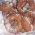 El cooksnap de lucia luna cuando hizo Rosquitas con harina para pizza.