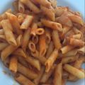El cooksnap de Cora cuando hizo Spaghetti a la boloñesa a mi estilo.
