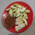 Cooksnap dari Nita Bunda Arsyad untuk resep Rujak Buah Bumbu Kacang Mede