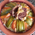 El cooksnap de isabel maloum cuando hizo Cuscús de verduras y carne de ternera.