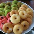 รูป Cooksnap ของ Maliwan Maiphun เมื่อเขาทำ โดนัทจิ๋วไส้ลูกเกด