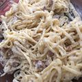 Cooksnap dari Rusalina Dwiwanti untuk resep Fettuccine carbonara