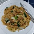 Cooksnap dari Diyan Ummu iskhoyas untuk resep 🍜 Mie Tek..Tek Telur Bakso