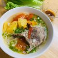 Cooksnap của Hang Tran khi họ làm theo món Cá ngừ (bún cá ngừ)