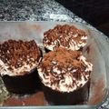 El cooksnap de Marilo Per cuando hizo Tiramisú en vasitos de chocolate.