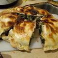 El cooksnap de Nestor Diaz cuando hizo Tarta de acelga y queso.