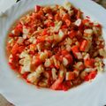 El cooksnap de Ana M. Prieto cuando hizo Salpicón rápido y barato.