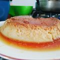El cooksnap de Diana Reyes cuando hizo Flan de caramelo (quesillo venezolano).