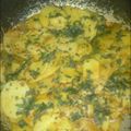 Bushra Mazhar's cooksnap of when they made Tawa Zeera Aloo.