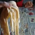 El cooksnap de Yaqueli Soria cuando hizo Fideos caseros fáciles.