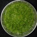 Devisha Harsh Bhatt's cooksnap of when they made ગ્રીન ચટણી (Green Chutney Recipe In Gujarati).