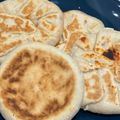 Cooksnap de Vinicius Silva quando cozinhou Pão Pita caseiro recheado.