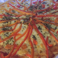 El cooksnap de Marieta cuando hizo Pizza de pimientos y mozzarella.