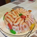 El cooksnap de sika_86 cuando hizo Tarta cerebro para Halloween con Thermomix.