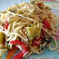 El cooksnap de Juli Cocina Saludable cuando hizo Fettuccini integral con verduras al curry.