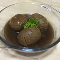 Cooksnap dari Tika Rahardjo untuk resep Bola Daging isi Telur saus Teriyaki